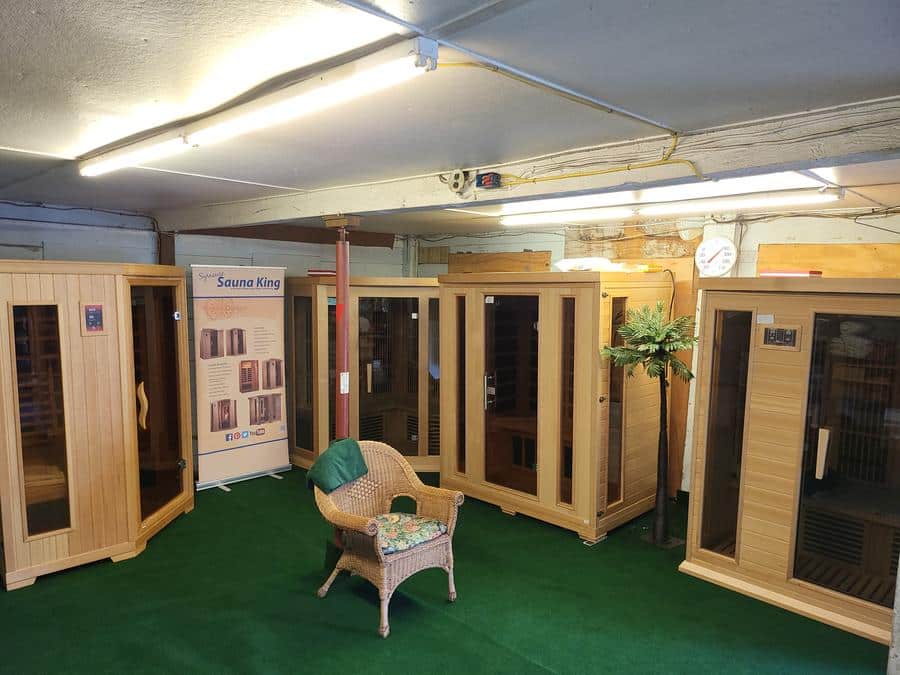 Expanded Showroom | Sauna King USA